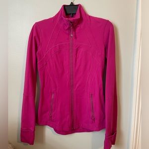 lululemon ripened raspberry define jacket